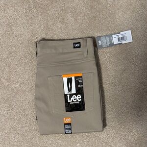 Lee Khaki Skinny Leg Trousers 30x32